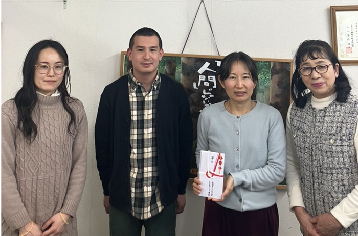 日本熊森協会への「愛の募金」寄付贈呈会を実施しました! 日本熊森協会への「愛の募金」寄付贈呈会を実施しました!